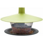 Plastia krmítko pro ptáky Finch zelená střecha + antracit 28x17 cm – HobbyKompas.cz