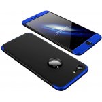 VSECHNONAMOBIL 8391 360° Ochranný obal Apple iPhone 7 / iPhone 8 černo-modrý – Zboží Mobilmania