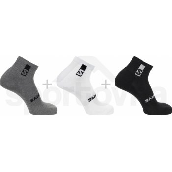 Salomon Everyday Ankle 3-Pack LC2086700 black/white med/grey melange