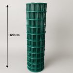 Svařované pletivo poplastované Metuje - zelené - výška 120 cm, oko 100*75 mm, role 25 m – Sleviste.cz