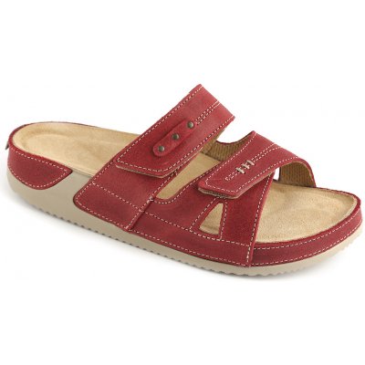 Medistyle pantofle ALBÍNA zdravotní obuv dámská červená – Hledejceny.cz