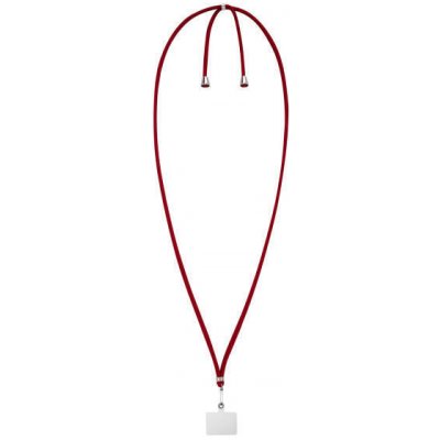 Univerzální šňůrka pro mobilní telefon Aligator Machršňůra, červená – Zboží Živě