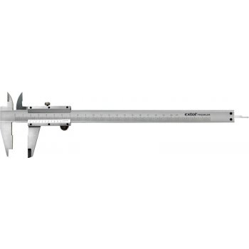 Extol Premium Analogové ocelové posuvné měřidlo (šuplera) 0-200mm 3422