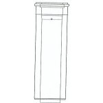 Almeva Las-Lil trubka s hrdlem 125/180 mm, 1,00 LPRL12 – Hledejceny.cz