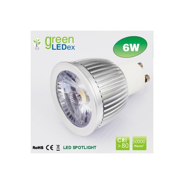 Žárovka GreenLEDex LED žárovka reflektorová AC COB 6 W GU10