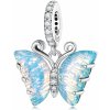 Přívěsky Royal Fashion stříbrný přívěsek Zářivý motýl SCC2305