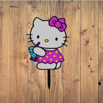 Ozdoba na dort Dortová dekorace - HELLO KITTY – Zboží Mobilmania