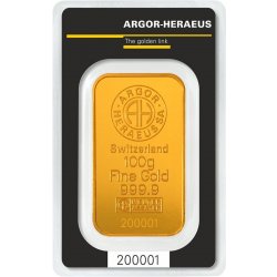 Argor-Heraeus zlatý slitek 100 g