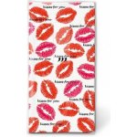 Paper Design Papírové kapesníčky 4-vrstvé KISSES ALL OVER 10 ks – Zboží Dáma