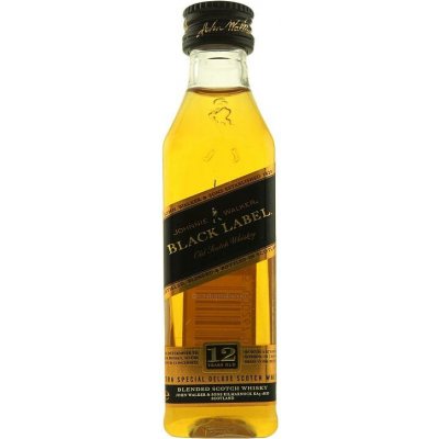 Johnnie Walker Black 40% 0,05 l (holá láhev) – Hledejceny.cz