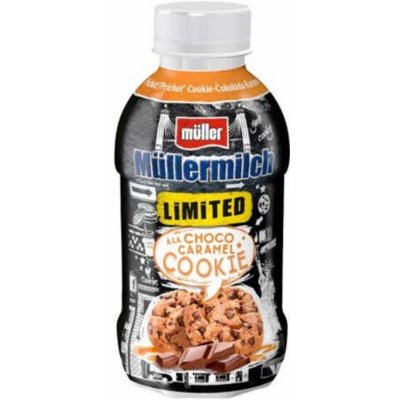 Müller Müllermilch Mléčný nápoj s čokoládovými cookie a karamelem 400g – Zboží Dáma