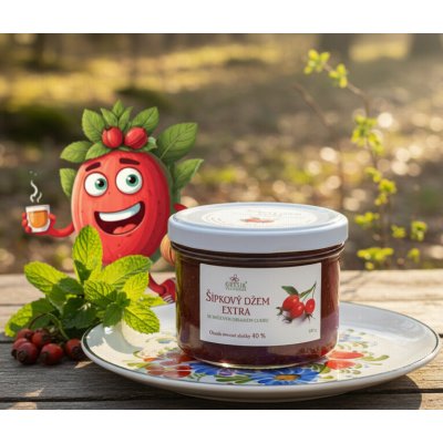 Grešík Džem šípkový extra Speciální 220 g – Sleviste.cz