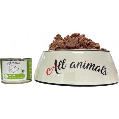 All Animals Dog králík mletý 200 g – Zboží Mobilmania