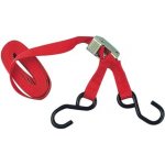 Upínací pás s kovovou sponou (2 x S hák) 350 kg / 5 m pás 25 mm, LAMPA