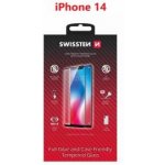SWISSTEN FULL GLUE, COLOR FRAME, CASE FRIENDLY APPLE IPHONE 14 ČERNÉ 8595217480216 – Zboží Živě