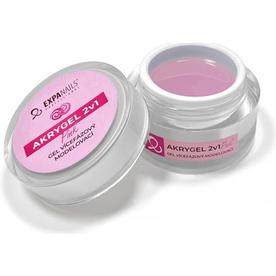 Expa nails expanails uv gel modelovací akrygel 2v1 pink 50 g – Zboží Mobilmania
