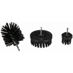 Sixtol CAR DETAILING DRILL BRUSH HARD 3 ks