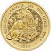 The Royal Mint Zlatá mince The Royal Tudor Beast "Bull of Clarence" 2023 1 oz