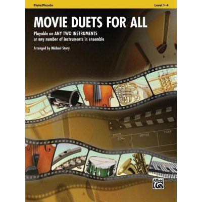 Movie Duets for All noty na příčnou flétnu pikolu – Zbozi.Blesk.cz