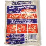 SPOKAR Zakrývací folie STANDARD HDPE 7 µm, 4 x 5 m – Hledejceny.cz
