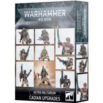 GW Warhammer 40 000 Astra Militarum Cadian Upgrades – Zboží Mobilmania