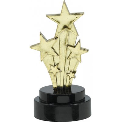 Amscan Trofej plastová Hollywood 10,1 x 5 cm 6 ks – Zboží Mobilmania
