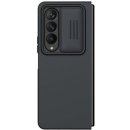 Pouzdro a kryt na mobilní telefon Pouzdro Nillkin CamShield Silky Samsung Galaxy Z Fold 4 5G černé