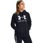 Under Armor Rival Fleece Logo hoodie W 1356318 001 – Zboží Dáma