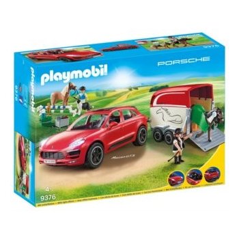 Playmobil 9376 Porsche Macan GTS s přívěsem pro koně