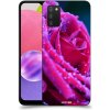 Pouzdro a kryt na mobilní telefon Samsung Pouzdro ACOVER Samsung Galaxy A03s A037G s motivem Rose