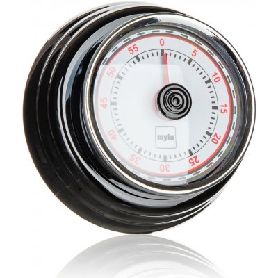 BANQUET minutník pr.7cm nerez/ČER s magnetem CULINARIA MAT327323 – Zboží Dáma
