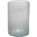 Nohel Garden Váza DIAMOND VÁLEC ruční výroba skleněná d15x20cm – Hledejceny.cz