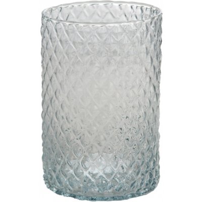 Nohel Garden Váza DIAMOND VÁLEC ruční výroba skleněná d15x20cm – Hledejceny.cz