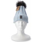 Wooline dámská zimní čepice s bambulí Blue – Hledejceny.cz
