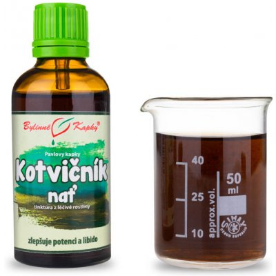 Bylinné kapky tinktura Kotvičník nať 50 ml – Hledejceny.cz