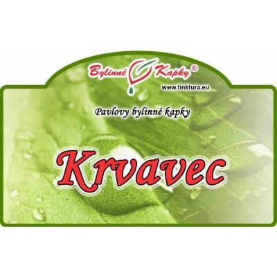 Bylinné kapky Krvavec tinktura 50 ml – Hledejceny.cz