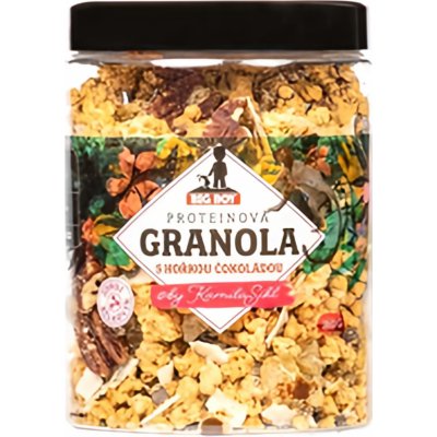 BIG BOY Proteinová granola s hořkou čokoládou by kamilasikl 360 g – Zboží Mobilmania