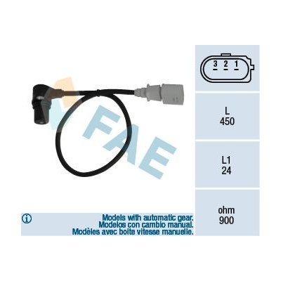 Generátor impulsů, klikový hřídel FAE 79055 – Hledejceny.cz
