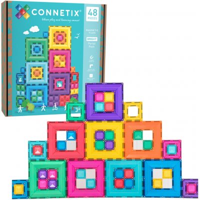 Connetix Portal Pack 48 ks – Zboží Dáma
