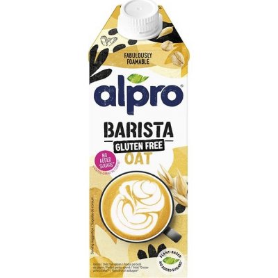 Alpro Barista Ovesný nápoj bez lepku 750 ml – Zboží Mobilmania