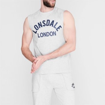 Lonsdale pánské tričko marl grey