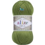 Příze Alize Diva zelená 210 – Zboží Dáma Příze Alize Diva zelená 210 – Zboží Dáma