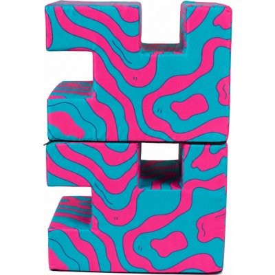 Horsity Pěnové stojany na kavalety 30x30x40 cm 2 ks pink turquise – Hledejceny.cz