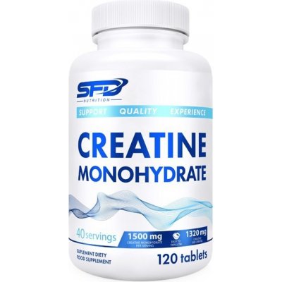 SFD NUTRITION Creatine Monohydrate 120 tablet – Hledejceny.cz