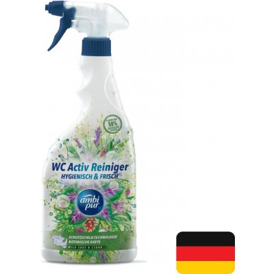 Ambi pur WC Active Clean šalvěj/cedr 750 ml – HobbyKompas.cz
