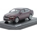 Abrex Škoda Octavia 3 2012 Rosso Brunello Metalíza 1:43 – Zboží Dáma