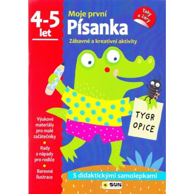 Písanka - 4-5 roky - samolepky (Moje první písanka) – Zbozi.Blesk.cz