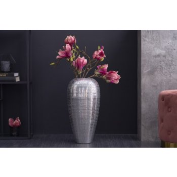 Vysoká váza - Oriental, stříbrná