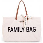 Childhome Cestovní taška Family Bag Teddy Off White – Zboží Dáma