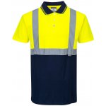 Portwest Polokošile Two-Tone S479 krátký rukáv reflexní Žlutá/navy S – Hledejceny.cz